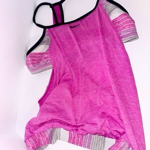 Nike Women's Pink Athletic Top bathing suit top never worn